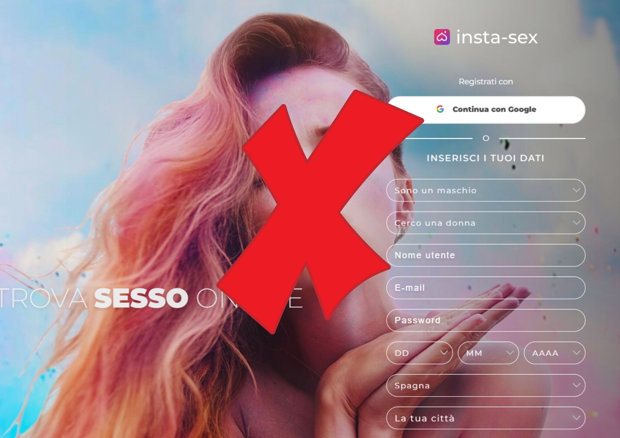 insta sex truffa